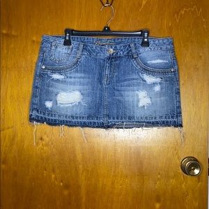 Women’s GUESS Denim Mini Skirt